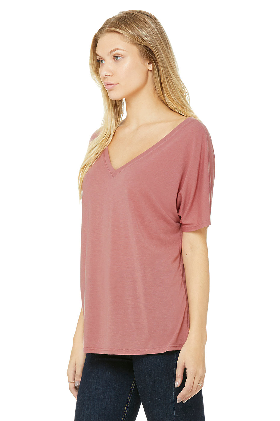 women 39 s slouchy v neck tee bella canvas bella canvas unisex tee size chart