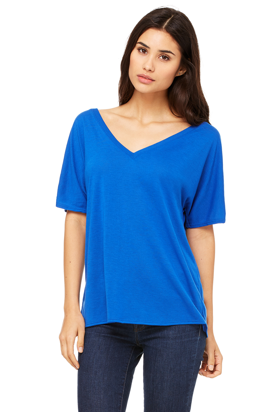 Women's Slouchy V-Neck Tee | Bella-Canvas