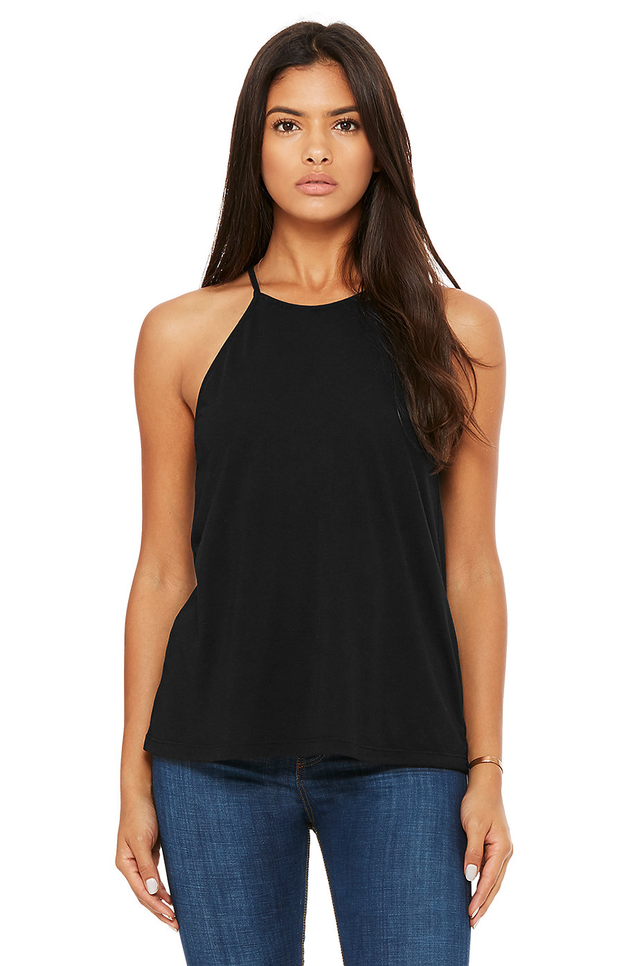 high neck tank