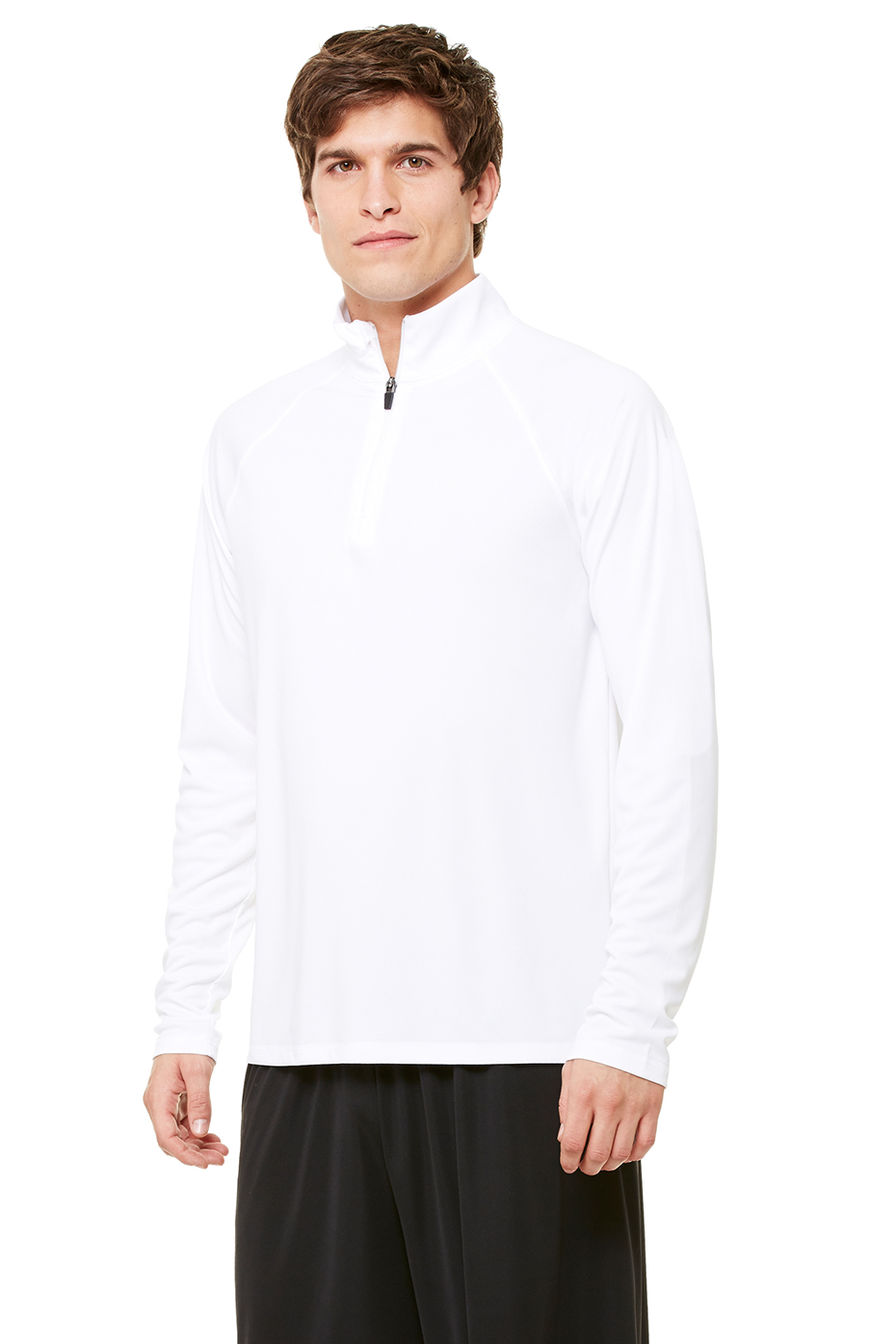 lightweight half zip pullover