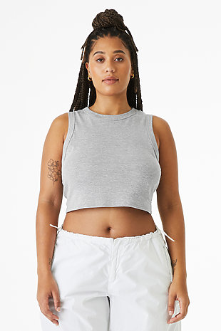 FADED COLOR CROPPED TANK TOP