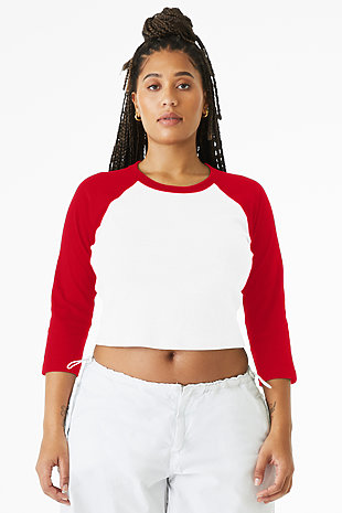 Bulk, Plain Blank Crop Tops, Long Sleeve Crop Top