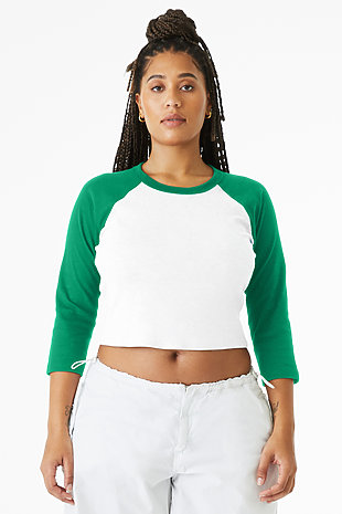 Plain Crop Tops | Long Sleeve Crop Top | Wholesale Clothing Distributors