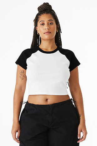US Sexy Women Short Sleeve Micro Cropped T-Shirt Tops Cotton Half