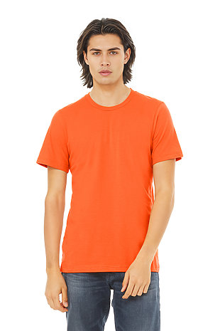bella canvas heather orange