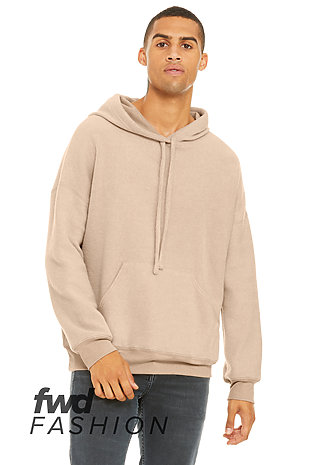 bella canvas fleece moletom com capuz