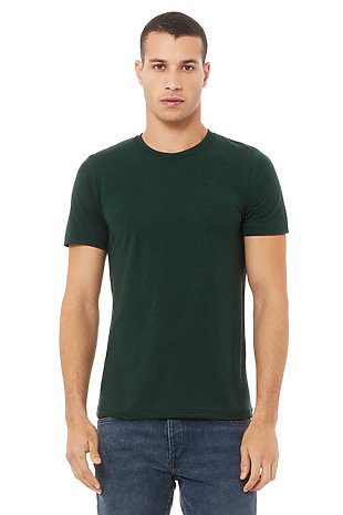 bella canvas heather emerald