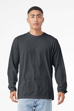 Unisex Heather CVC Long Sleeve Tee
