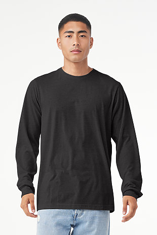Unisex Heather CVC Long Sleeve Tee
