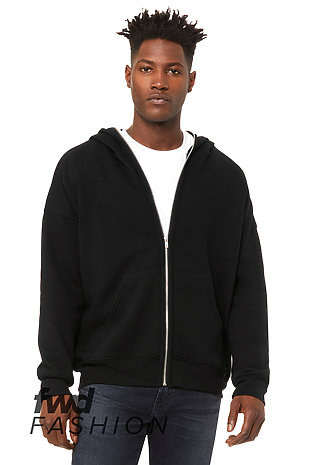 face zipper hoodie