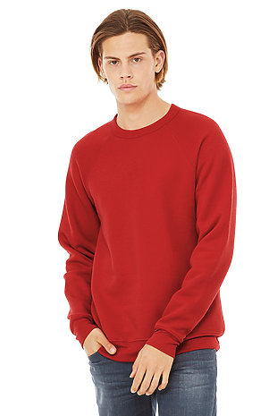 red crewneck