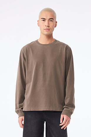 【2plan】Bella loose fit knit tee Bella + Canvas Unisex Jersey Short-Sleeve T-Shirt, XL, DARK
