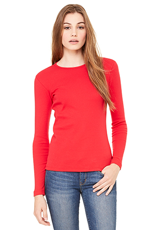 plain red shirt womens