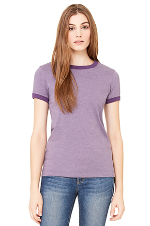 plain purple t shirt womens