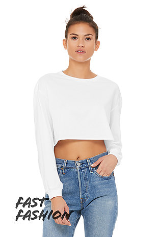 cheap crop tees