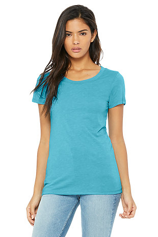 bella canvas heather aqua