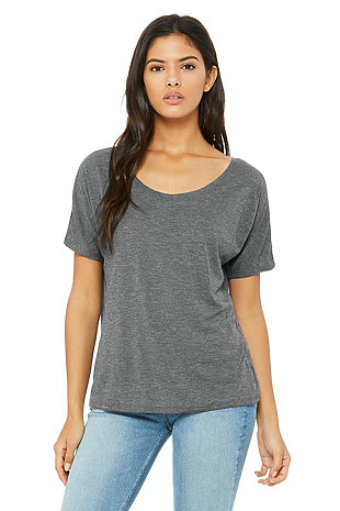 bella canvas flowy tee