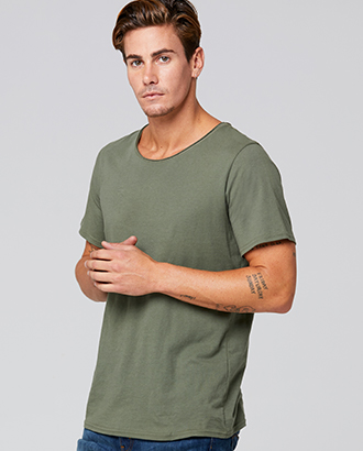Bella+Canvas — Unisex Triblend Raw Neck Tee