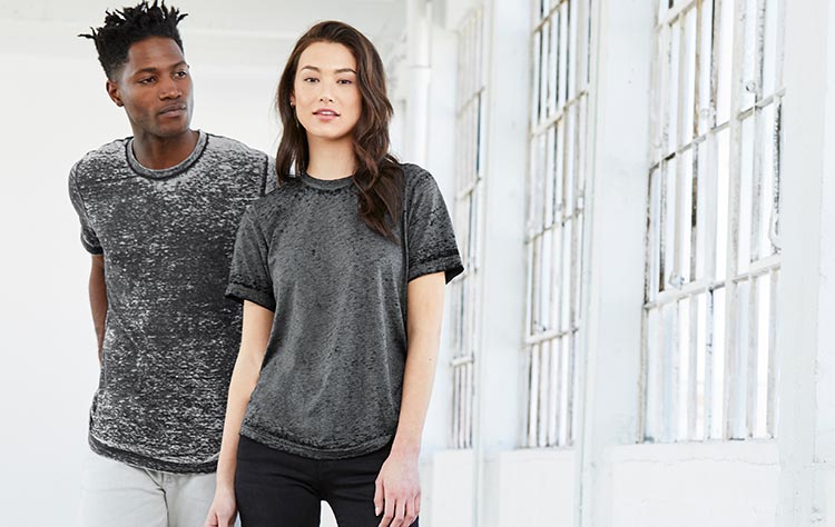 washed black t shirt wholesale