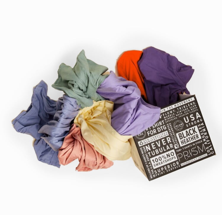 Stool with hoodies piled on top