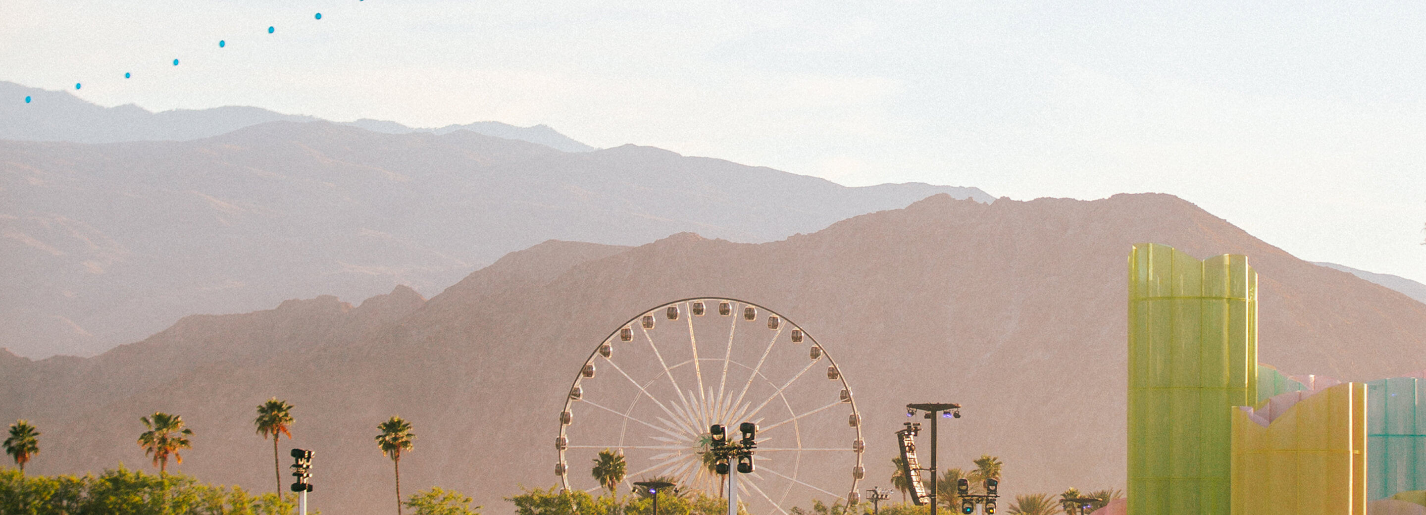 Coachella festival grounds