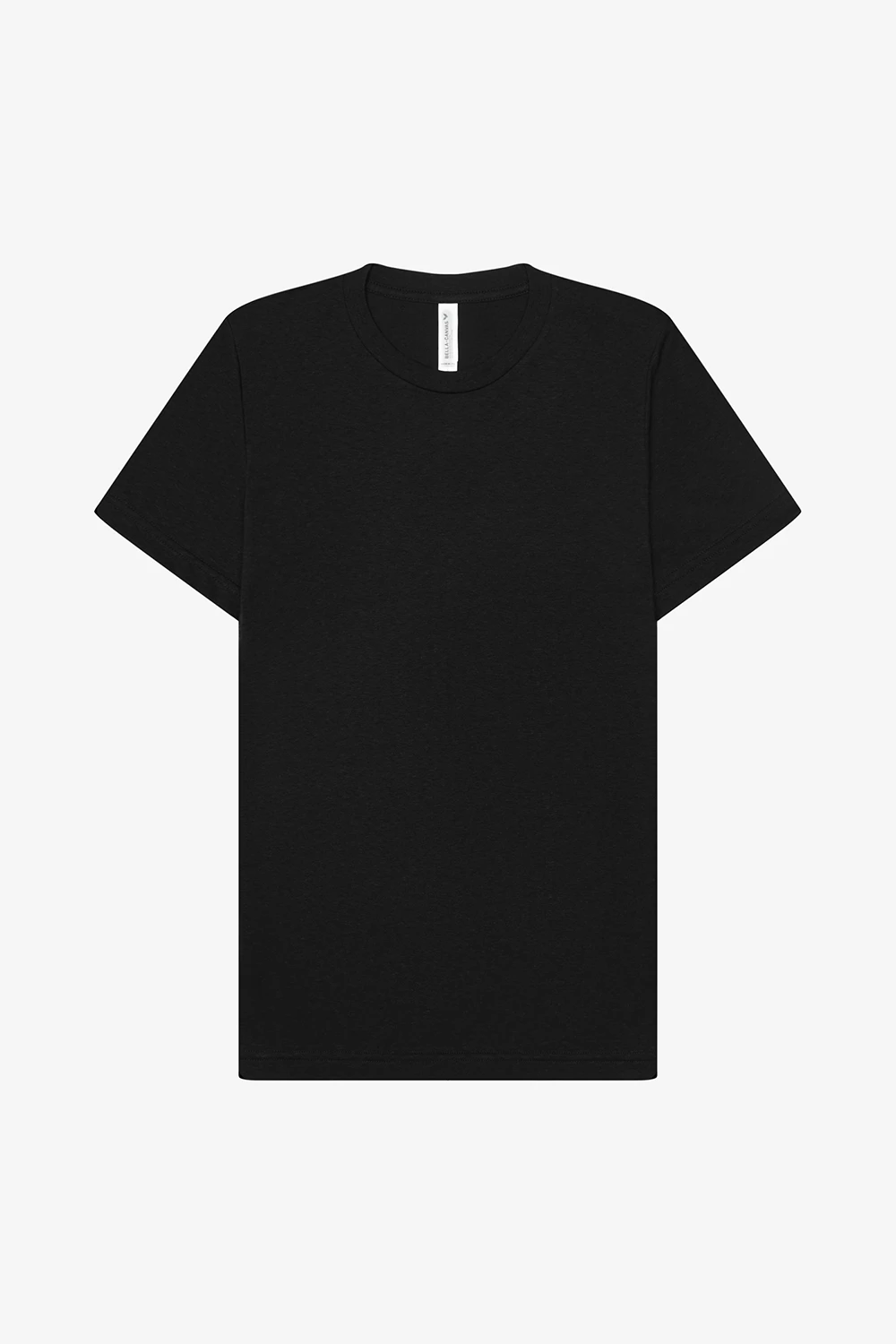 black t shirt back