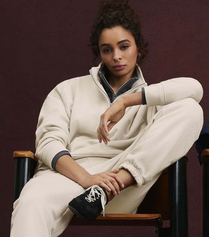Male and Female models wearing Bella + Canvas clothes