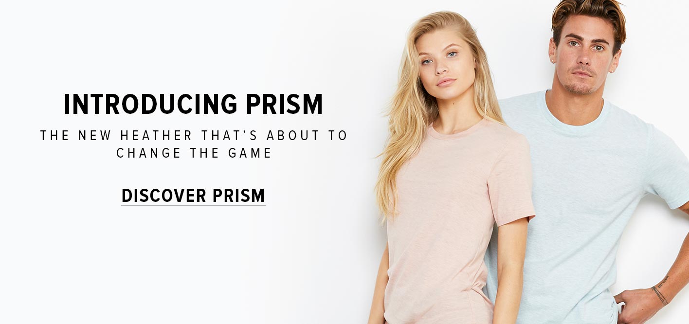 heather prism natural bella canvas