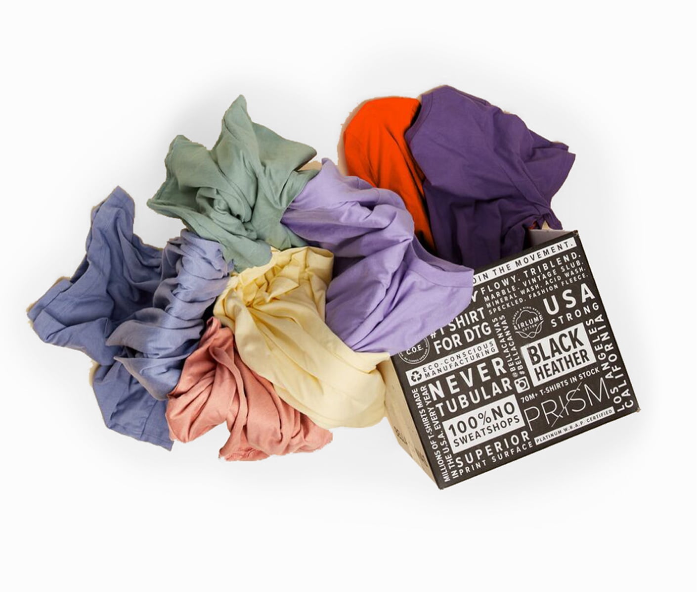 Stool with hoodies piled on top