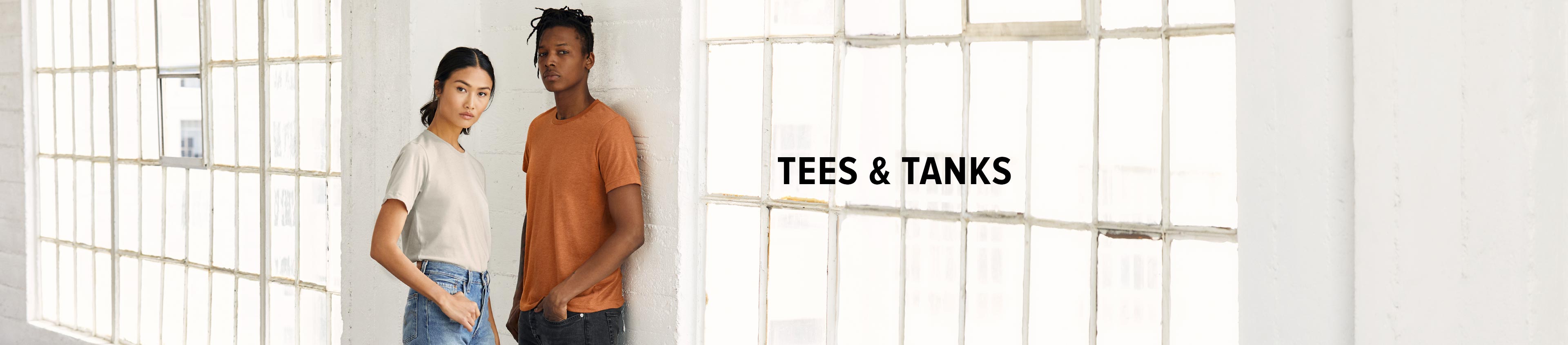 Unisex tees tanks Collection